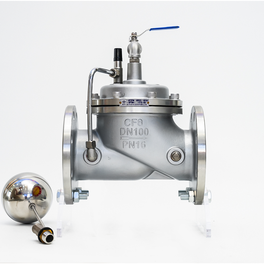 Ferngesteuertes Schwimmerventil aus Edelstahl 100X-16P